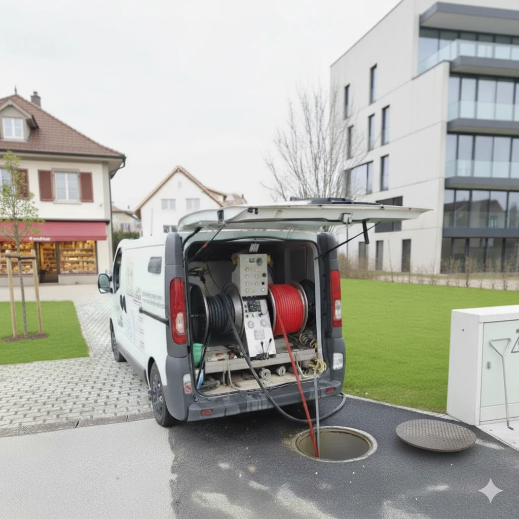 Intervention de débouchage par un technicien Sanitaire Neuchâtel